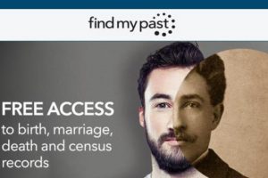 FREE ACCESS at Find My Past! Get free access to Census and BMD Records (birth, marriage and death) starting Thursday, April 27th through Monday, May 1st at Find My Past.