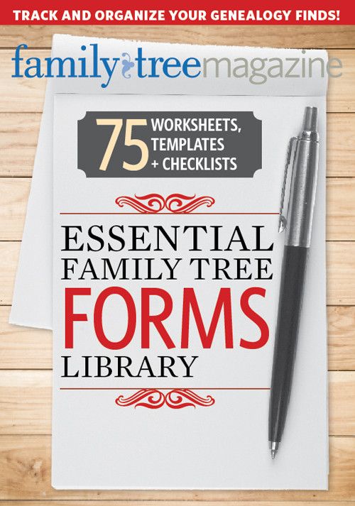 Need a little help with your family history research? Check out all of the genealogy downloads at Family Tree Magazine and save 30% this week!