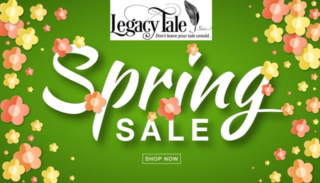 Save 50% on All Digital Products at Legacy Tale! “Spring has finally sprung sale! (We’re tired of winter and so ready for spring! Join us to celebrate with 50% off all digital products at LegacyTale.com!)”