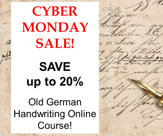 Stuck trying to read Old German Handwriting when researching your ancestors? Save up to 20% on these AMAZING online courses by Katherine Schober!