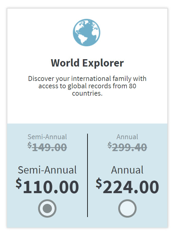 ancestry com world explorer coupon