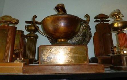 Old NASCAR Trophies, Courtesy of Wikimedia Commons