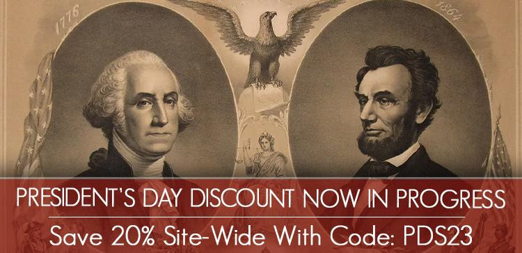Save 20% on ALL PRODUCTS at Genealogical Publishing Company during the Presidents Day Sale! Welcome to our annual President’s Day Sale! From today through 11:59 PM EST, Monday February 20th, you can order any product available at www.genealogical.com at a discount of 20% off the current selling price of the books(s) of your choice. To take advantage of this special holiday discount, simply apply the special coupon code PDS23 (no spaces) during the checkout process.