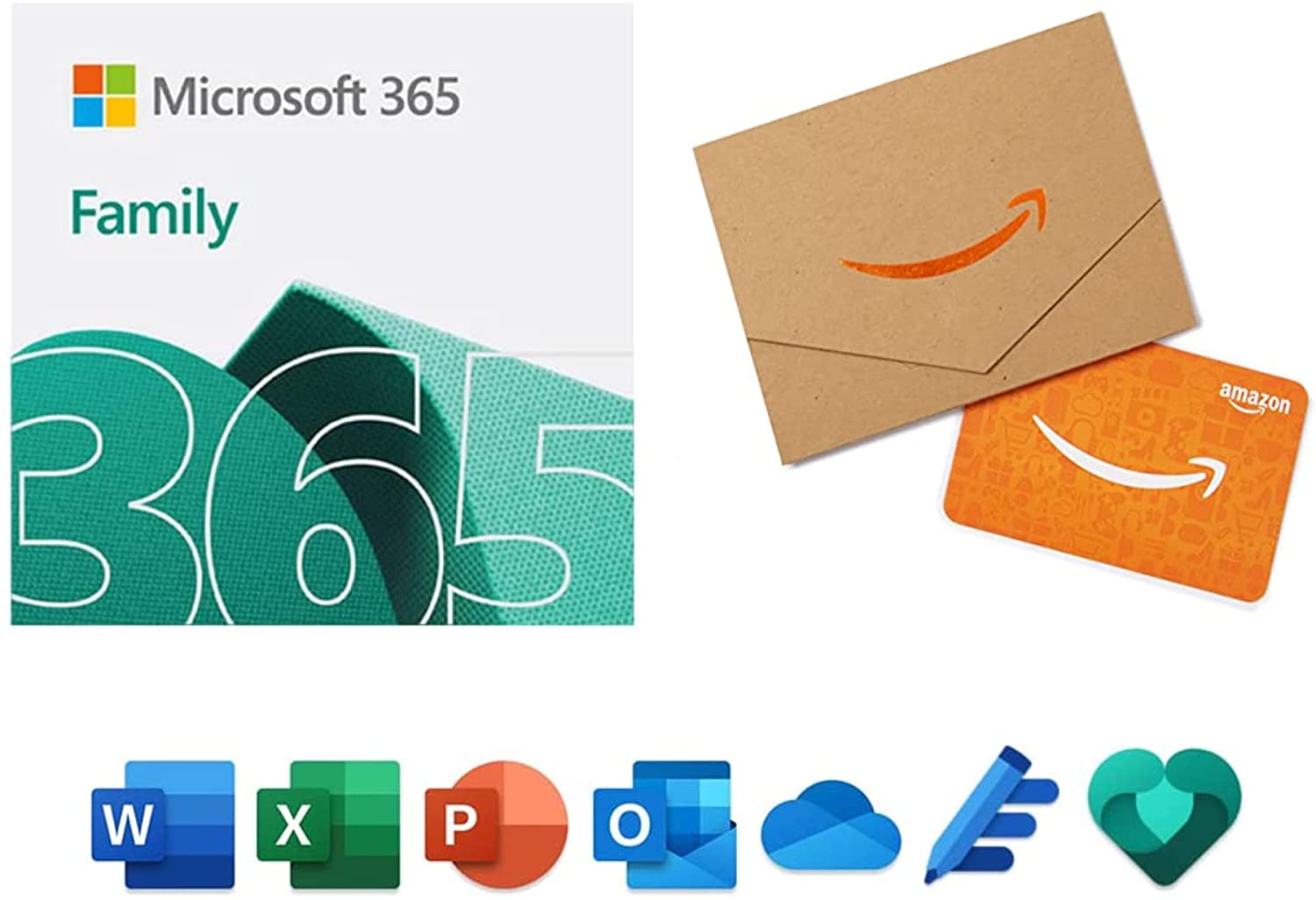 This is an absolutely AMAZING offer over at Amazon TODAY ONLY! Regularly $149.99 USD, you can snag a Microsoft Office 365 Family subscription PLUS a $50 USD Amazon Gift Card for just $99.99 USD! 