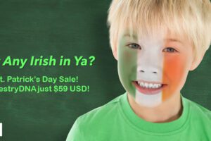 In the Green! Save up to $50 USD on AncestryDNA Products!