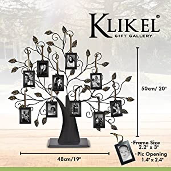Klikel Family Tree Picture Frame Display
