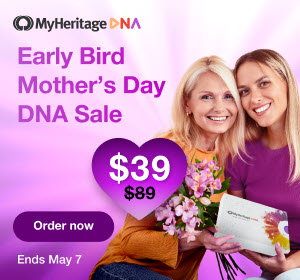 MyHeritage Mothers Day DNA Sale