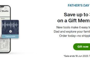 Ancestry Father’s Day Sale – Save 30% on Gift Memberships