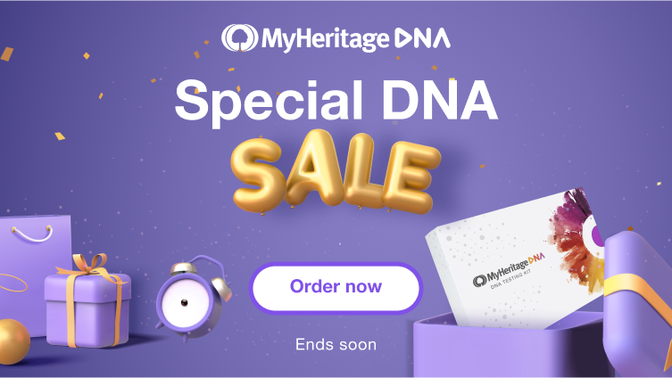 Save over 60% on MyHeritage DNA during the MyHeritage Special DNA Sale! Get the MyHeritage DNA test kit for just $39 USD! PLUS save an EXTRA 5% with promo code EXTRA at checkout!