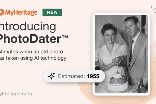 MyHeritage PhotoDater™ – Another AMAZING AI Photo Feature!