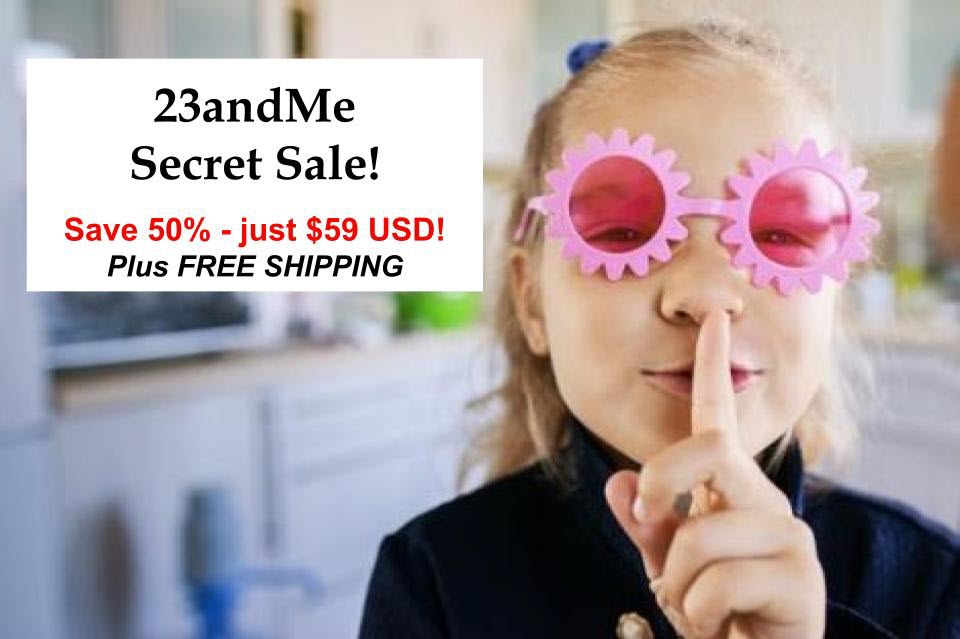 23andMe Secret Sale - Save 50% via Amazon!
