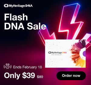 MyHeritage Flash DNA Sale