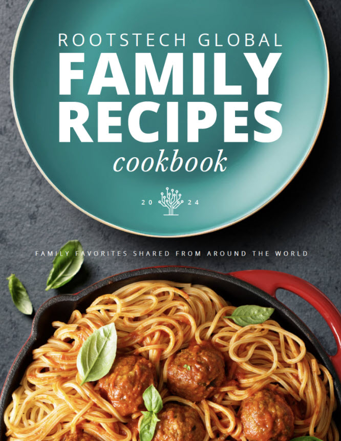 RootsTech Global Family Recipe Cookbook - Submit Your Favorite Family Recipe!