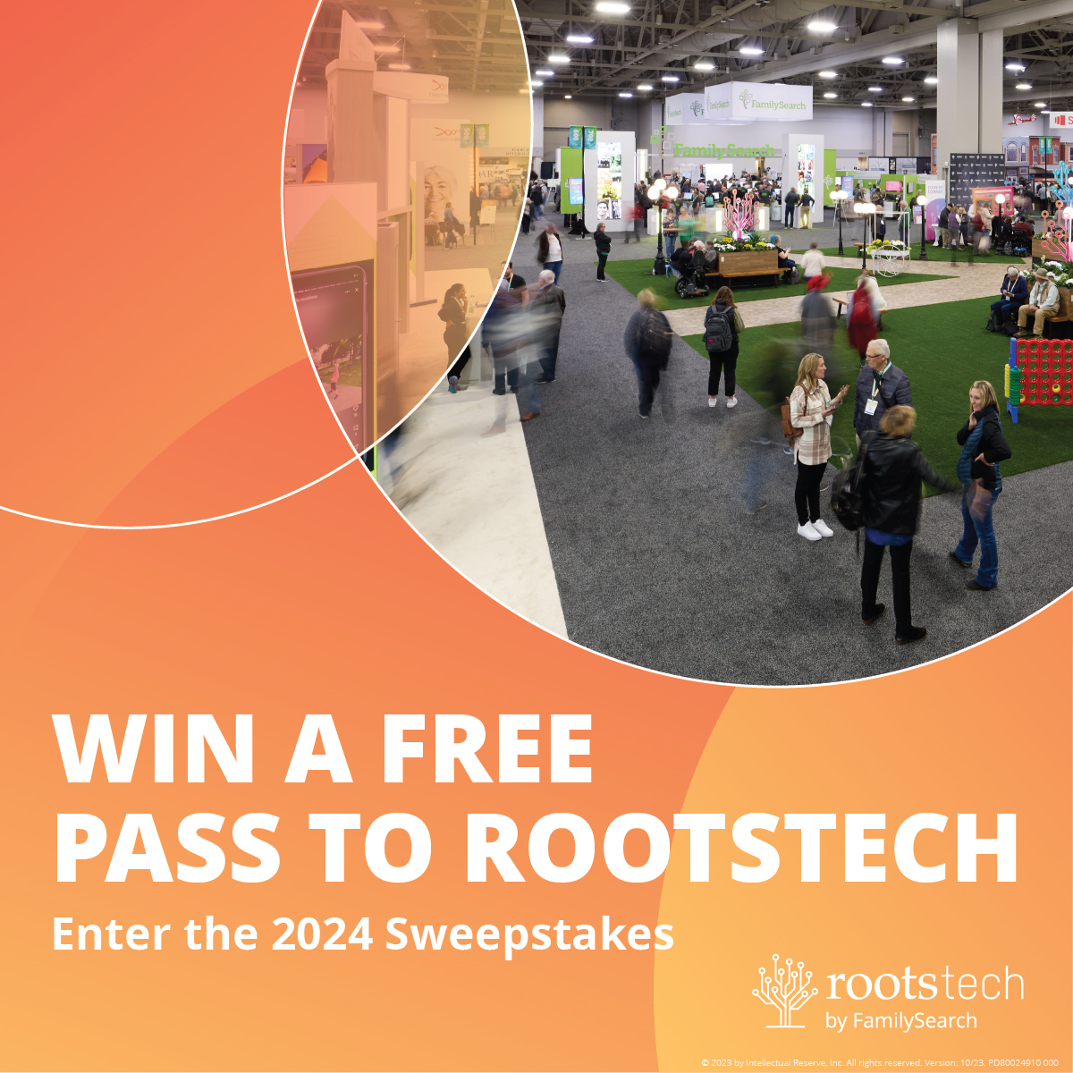RootsTech 2024 Pass Sweepstakes: Welcome to the RootsTech Pass Sweepstakes! We are so glad you are interested in entering for a chance to receive a free 3-day RootsTech pass to come and learn more about genealogy at RootsTech 2024.