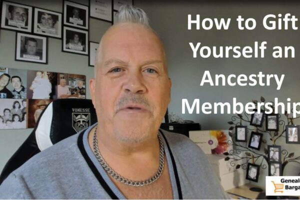 How to Gift yourself an Ancestry membership and SAVE BIG!
