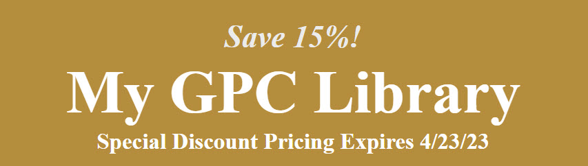 My GPC Library Special Discount