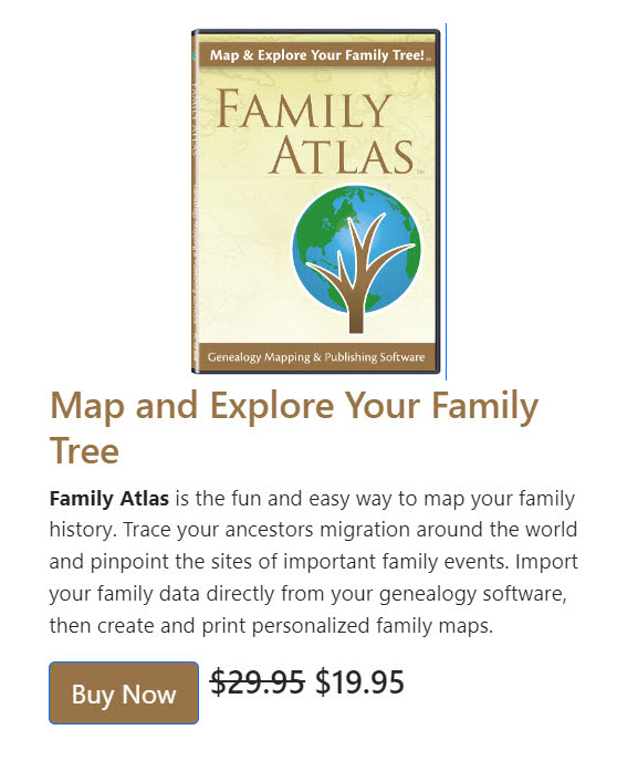 RootsMagic Holiday Special 2023: Map and Explore Your Family Tree