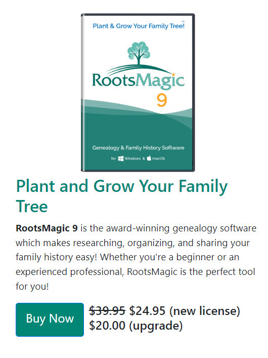 RootsMagic Holiday Special 2023: Plant and Grow Your Family Tree