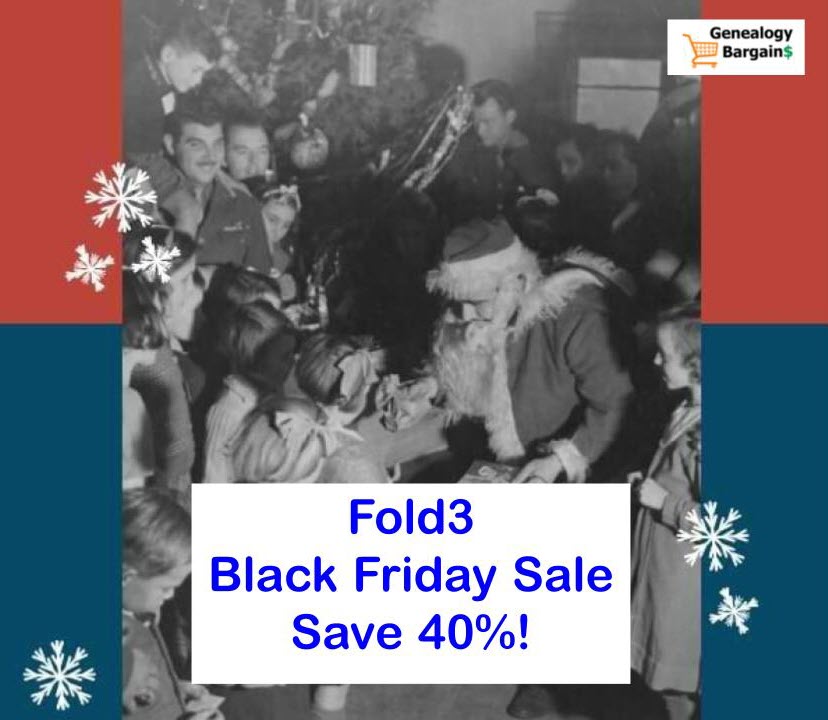 Fold3 Black Friday Sale - Save 40%!