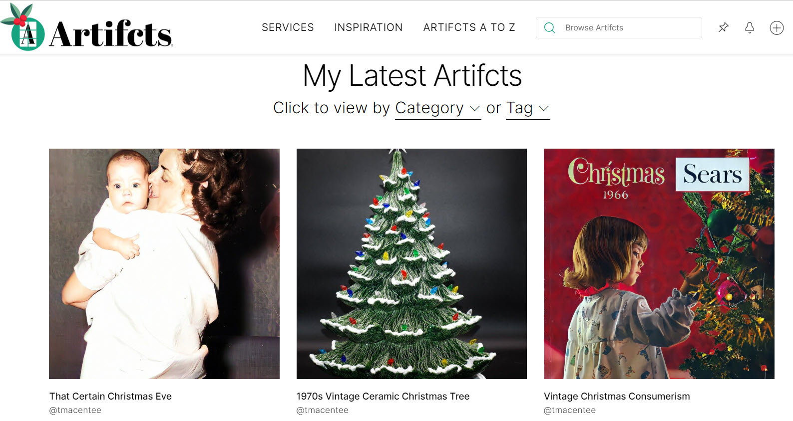 Artifcts Holiday Sale EXTENDED: Check out how I used Artifcts to preserve my Christmas memories
