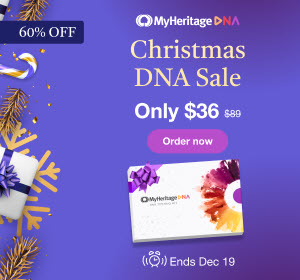 MyHeritage Christmas DNA Sale