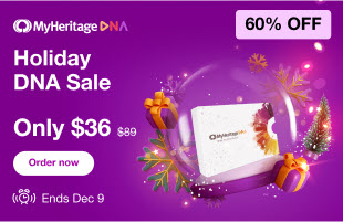 MyHeritage Holiday DNA Sale December 2023