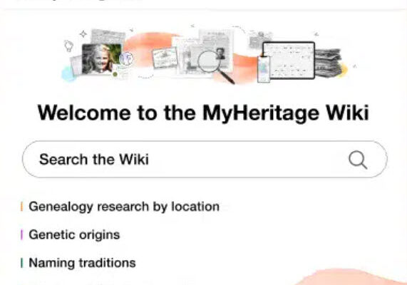 MyHeritage Wiki – A Valuable Family History Resource!