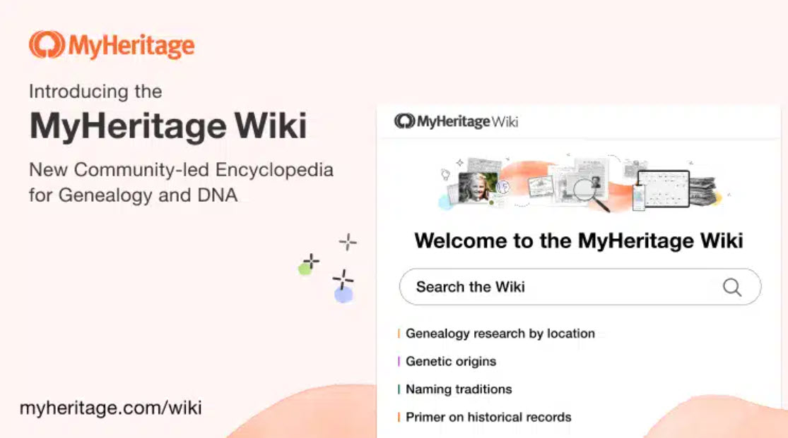 MyHeritage Wiki - Check out this AMAZING Family History and Genealogy Resource!