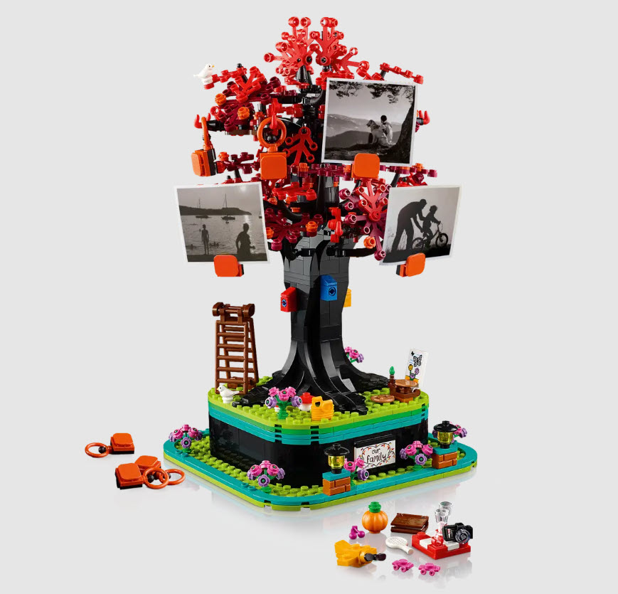 LEGO Family Tree Now Available! An Amazing Way to Show Off Your Family Photos