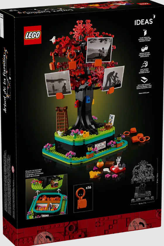 LEGO Family Tree:  Product Specifications