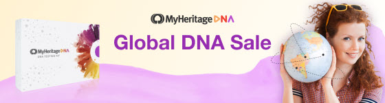 MyHeritage Global DNA Sale - HUGE SAVINGS plus FREE SHIPPING!
