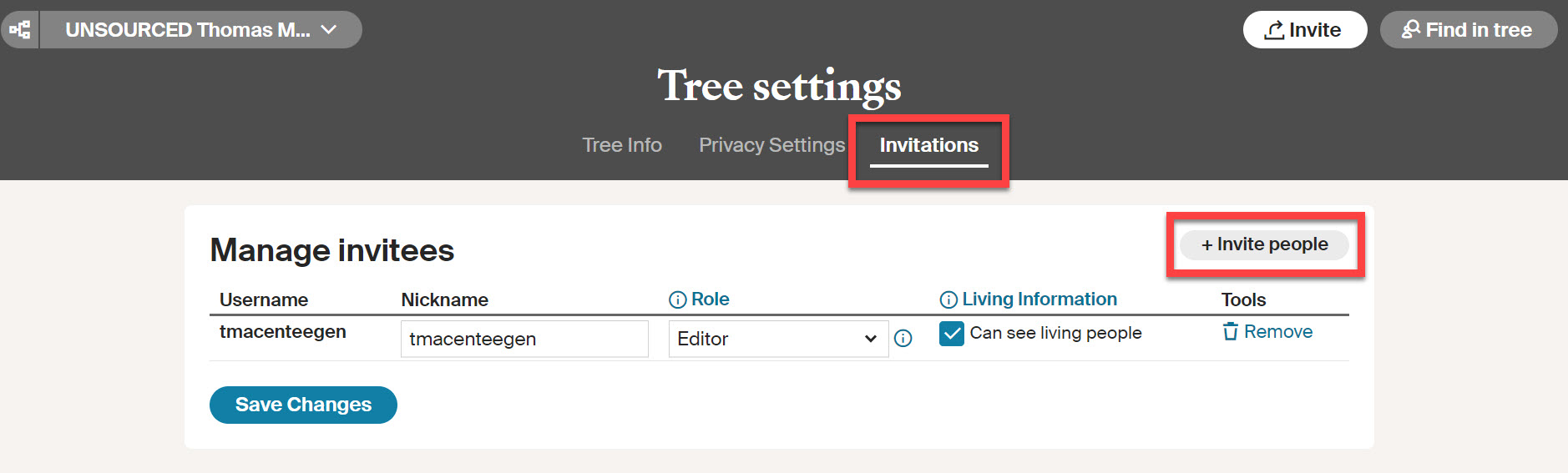 Ancestry Family Trees - How to Invite Others to View or Help Build Your Tree