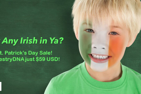 AncestryDNA St Patrick’s Day Sale