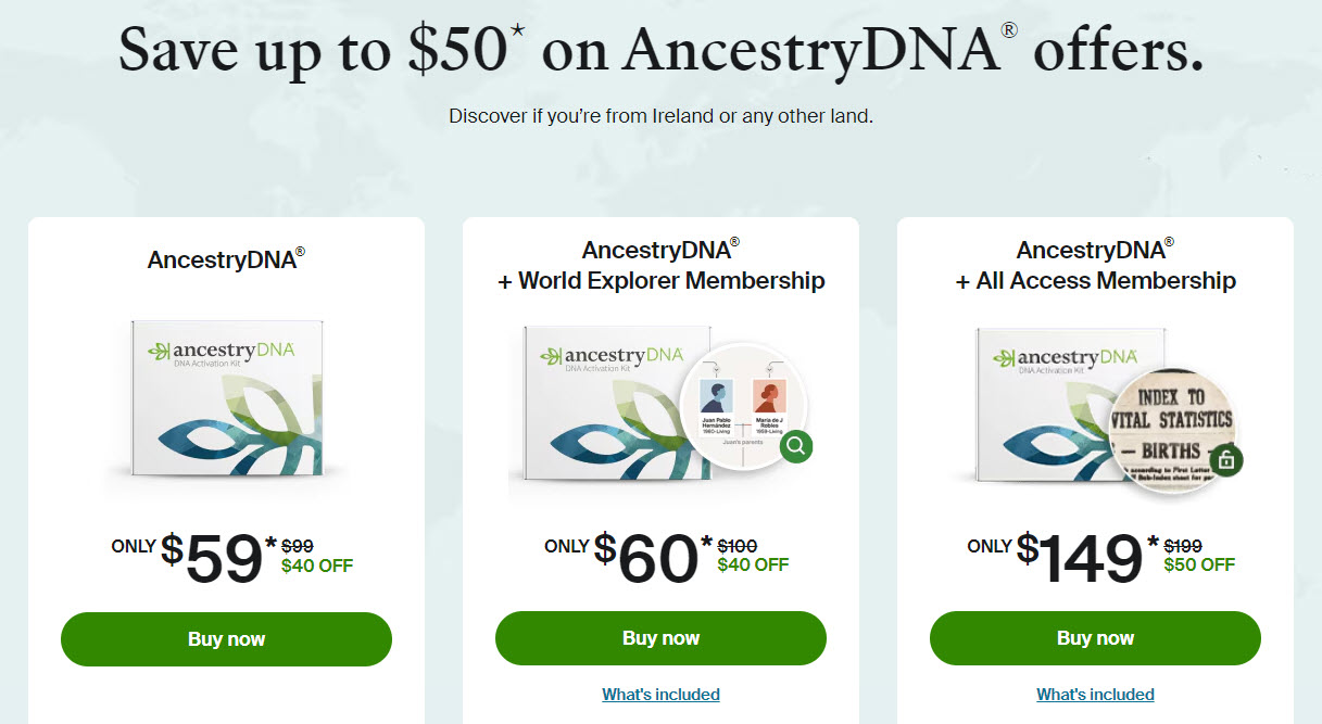 AncestryDNA St Patrick's Day Sale: Why Choose AncestryDNA®?