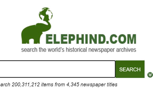 Elephind Shutdown & A Substitute Historical Newspaper Resource