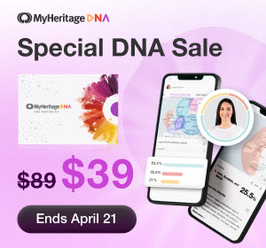 MyHeritage Special DNA Sale