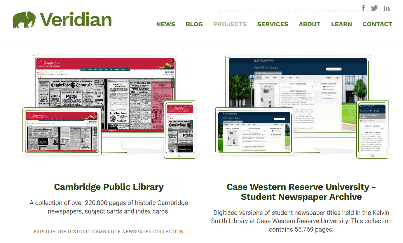 Elephind Shutdown: Checkout Veridian Newspaper Collections