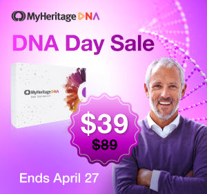 DNA Day Sale at MyHeritage!