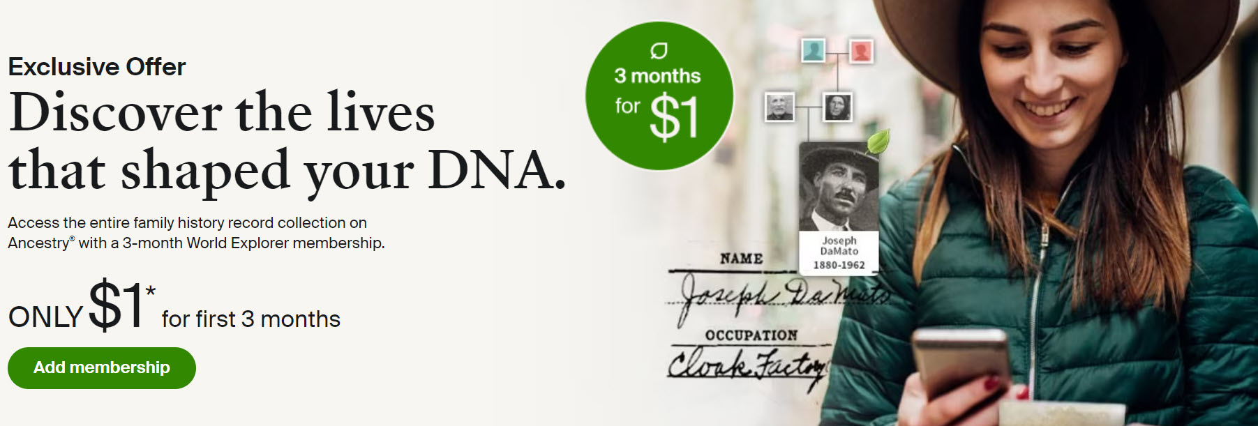 National DNA Day Sales: Add World Explorer to AncestryDNA for Just $1 USD!