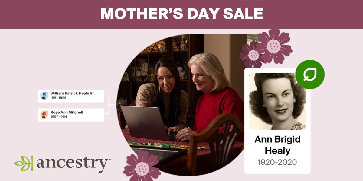Ancestry Mother's Day Sale - Save on Gift Memberships