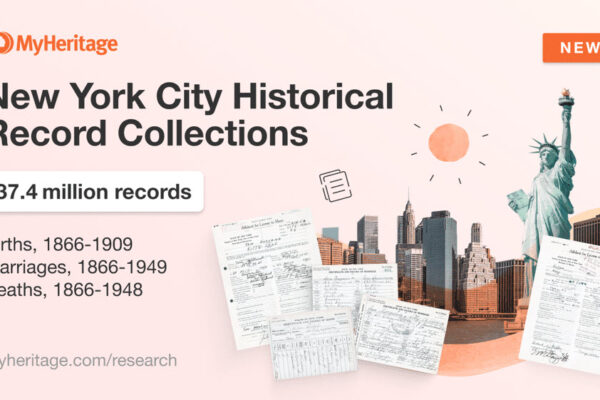 MyHeritage New York City Record Collections
