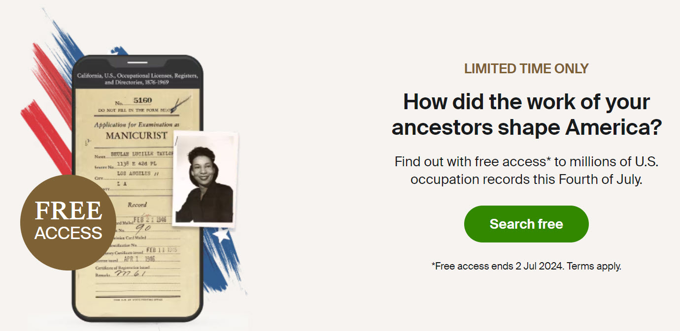 Ancestry for Free: Explore how your ancestors helped shape America