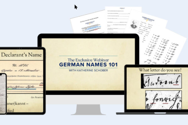 German Names 101: Everything You Need to Know – FREE WEBINAR!
